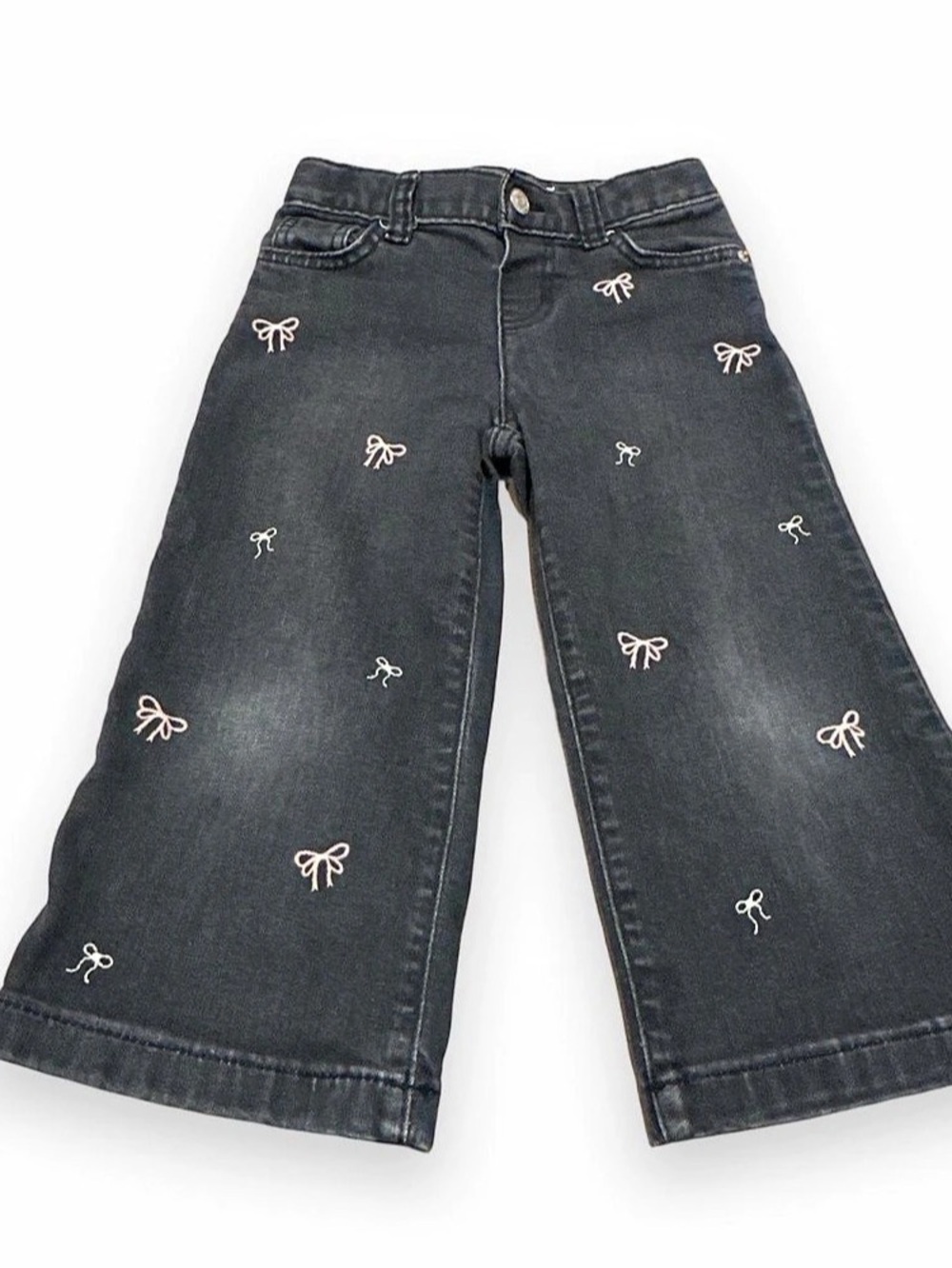 Cat & Jack Wide Leg Jeans Girls 3T Like New
